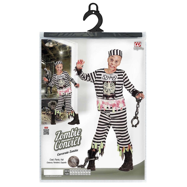 Halloween Kostuum Gevangene Zombie van Widmann koop je bij Partywinkel