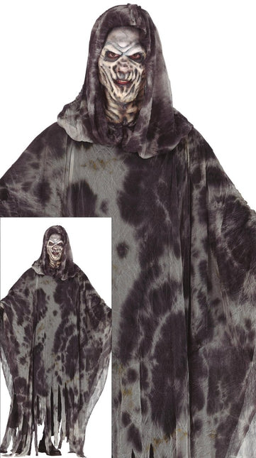 Halloween Kostuum Grijs Zwart Geest van Fiestas Guirca koop je bij Partywinkel