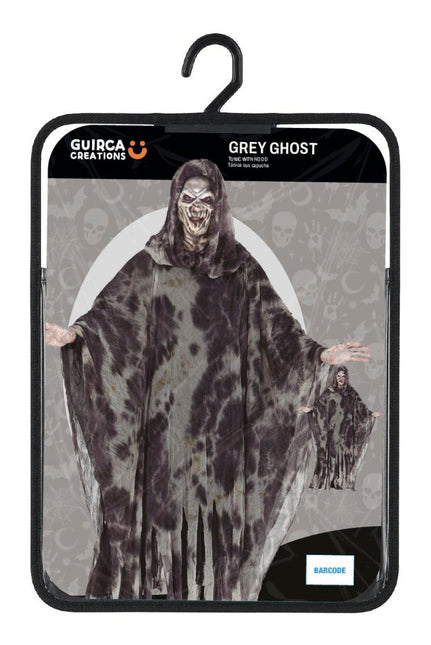Halloween Kostuum Grijs Zwart Geest van Fiestas Guirca koop je bij Partywinkel
