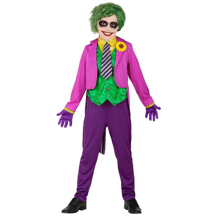 Halloween Kostuum Kind Joker van Widmann koop je bij Partywinkel
