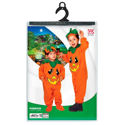 Halloween Kostuum Oranje Baby Pompoen 2 delig van Widmann koop je bij Partywinkel