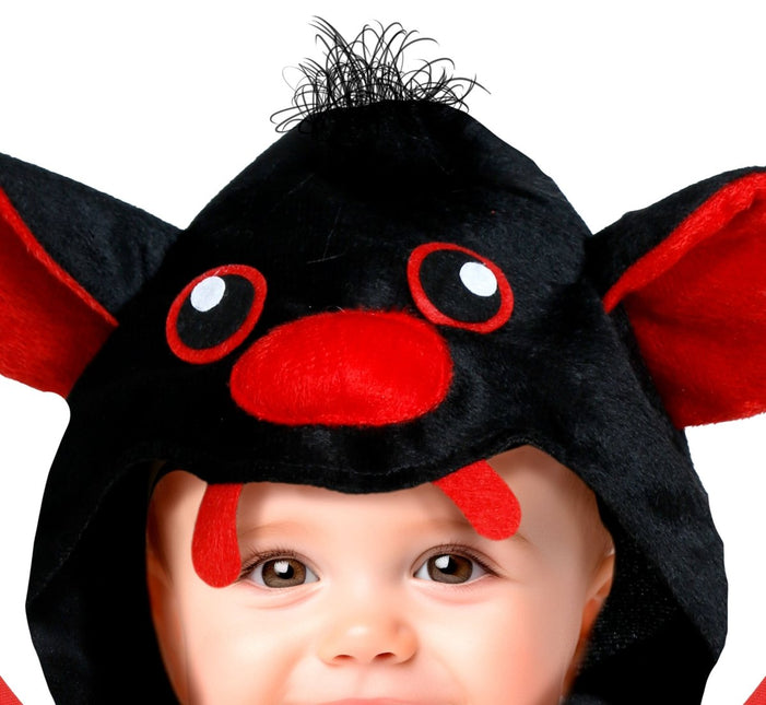 Halloween Kostuum Rood Baby Vleermuis van Fiestas Guirca koop je bij Partywinkel