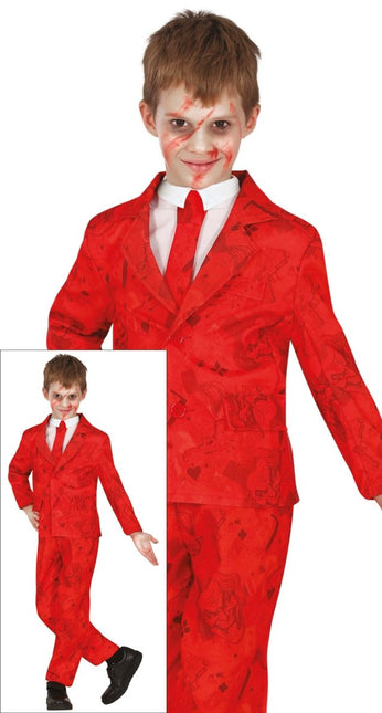 Halloween Kostuum Rood Jongen van Fiestas Guirca koop je bij Partywinkel