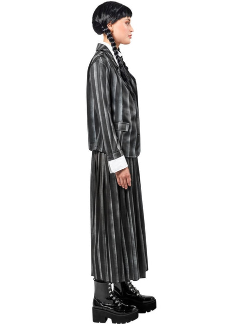 Halloween Kostuum Wednesday Addams Uniform van Rubies koop je bij Partywinkel