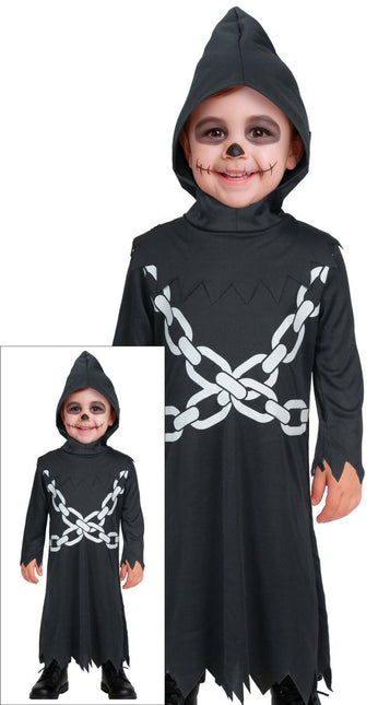 Halloween Kostuum Zwart Wit Baby Ketting van Fiestas Guirca koop je bij Partywinkel