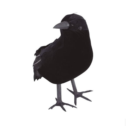 Halloween Kraai 25cm van Fiestas Guirca koop je bij Partywinkel