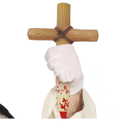 Halloween Kruis Bloed 30cm van Fiestas Guirca koop je bij Partywinkel