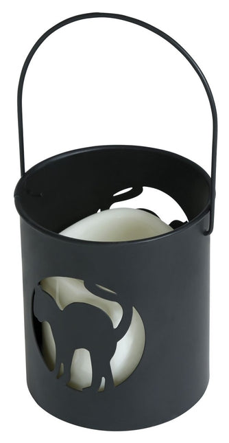 Halloween Lantaarn Kat 10cm - Partywinkel - 8434077249871