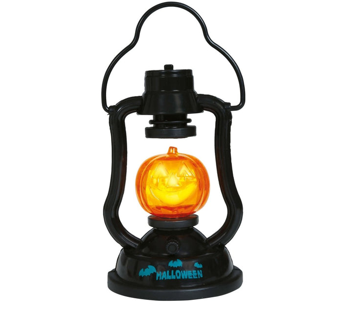 Halloween Lantaarn Pompoen 15cm - Partywinkel - 8434077249925