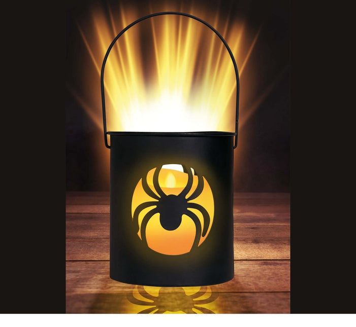 Halloween Lantaarn Spin 10cm - Partywinkel - 8434077249888