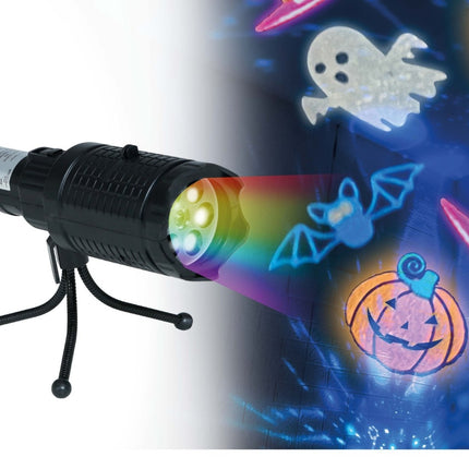Halloween Led Projector 22cm - Partywinkel - 8434077190555