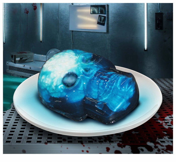 Halloween Mal Schedelvorm Voor Gelei 22cm van Fiestas Guirca koop je bij Partywinkel