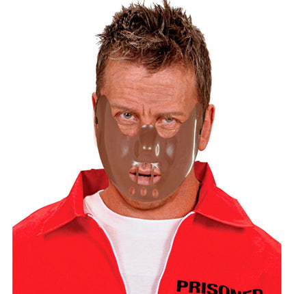 Halloween Masker Bruin Mond van Widmann koop je bij Partywinkel