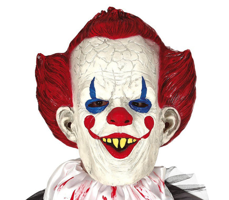 Halloween Masker Clown Rood Haar van Fiestas Guirca koop je bij Partywinkel