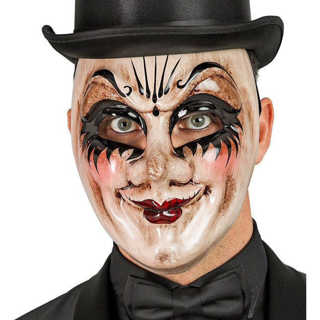 Halloween Masker Enge Man Pop van Widmann koop je bij Partywinkel