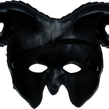 Halloween Masker Half Duivel van Fiestas Guirca koop je bij Partywinkel