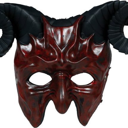 Halloween Masker Half Duivel van Fiestas Guirca koop je bij Partywinkel