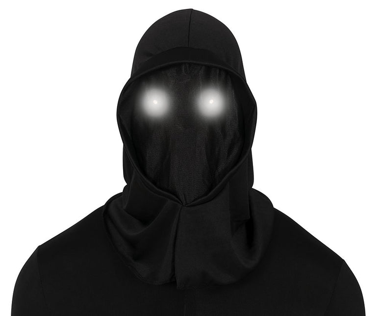 Halloween Masker Met Leds In De Ogen - Partywinkel - 8434077200629