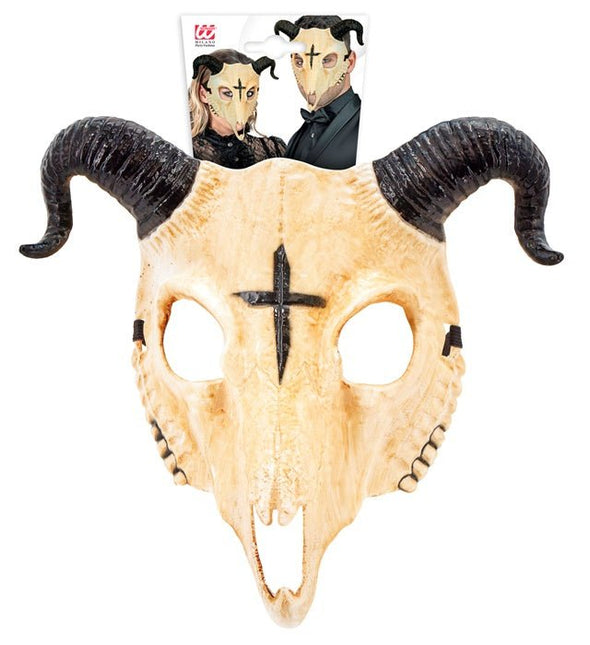 Halloween Masker Ram Kruis van Widmann koop je bij Partywinkel
