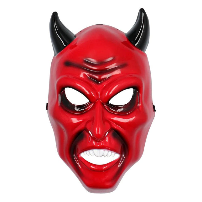 Halloween Masker Rood Duivel van Boland koop je bij Partywinkel