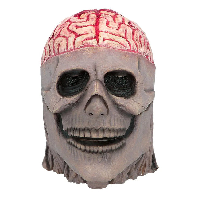 Halloween Masker Schedel Met Hersenen - Partywinkel - 8712026975942