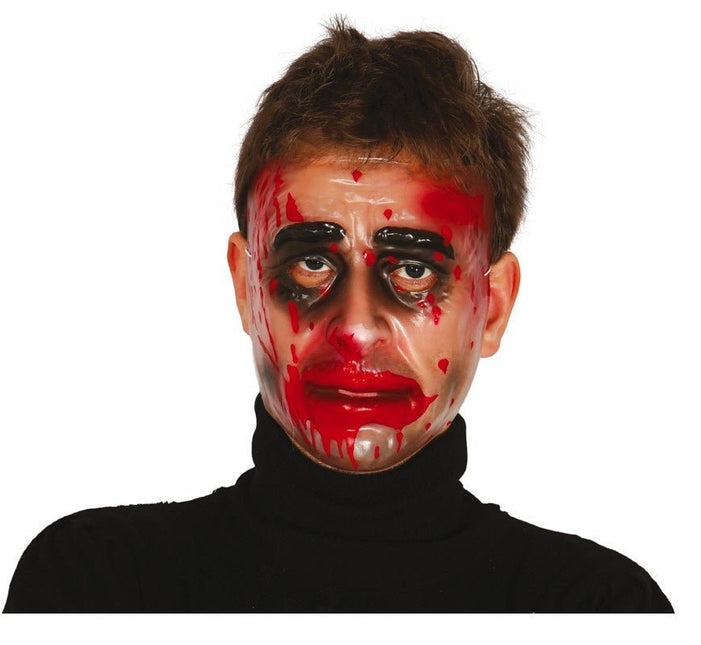 Halloween Masker Transparant - Partywinkel - 8434077027912