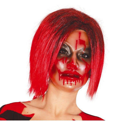Halloween Masker Transparant Vrouw - Partywinkel - 8434077027929