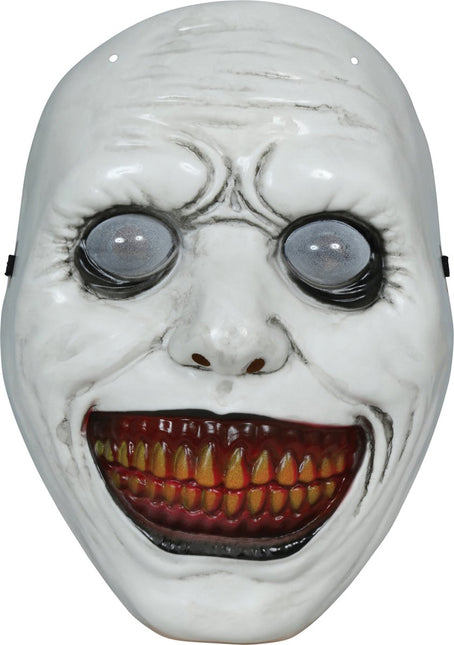 Halloween Masker Wit Bebloede Mond van Fiestas Guirca koop je bij Partywinkel