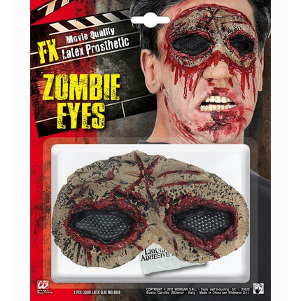 Halloween Masker Zombie Ogen van Widmann koop je bij Partywinkel