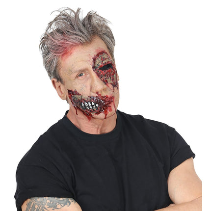 Halloween Masker Zombie Oog van Widmann koop je bij Partywinkel