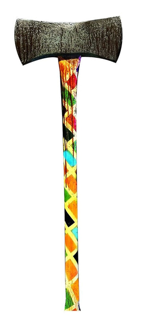 Halloween Nep Bijl Clown 73cm - Partywinkel - 8434077165195