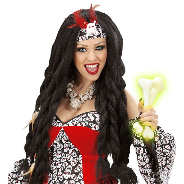 Halloween Nep Bot Glow In The Dark 2st van Widmann koop je bij Partywinkel