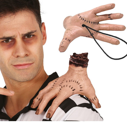 Halloween Nep Hand 20cm - Partywinkel - 8434077265345