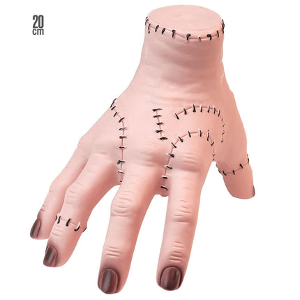Halloween Nep Hand Wednesday 20cm van Widmann koop je bij Partywinkel