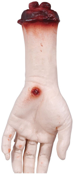 Halloween Nep Hand Wonden 25cm van Fiestas Guirca koop je bij Partywinkel