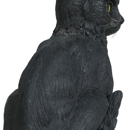 Halloween Nep Kat Met Licht En Geluid 32cm van Fiestas Guirca koop je bij Partywinkel