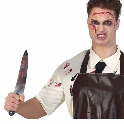 Halloween Nep Mes Bloed 39cm van Fiestas Guirca koop je bij Partywinkel