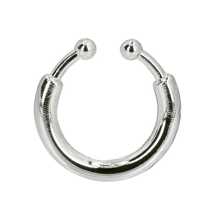 Halloween Nep Piercing Zilver 8st - Partywinkel - 8712026643179