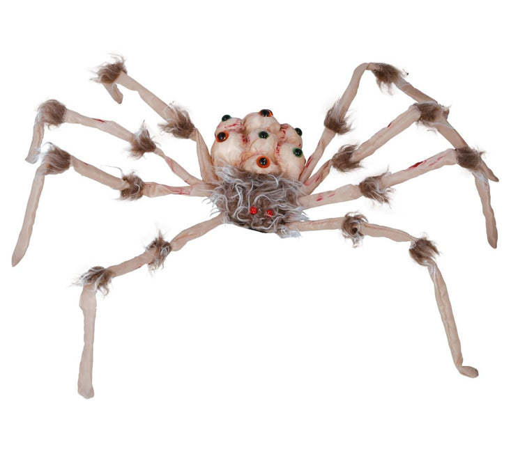 Halloween Nep Spin Met Licht 80cm van Fiestas Guirca koop je bij Partywinkel