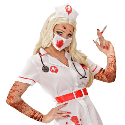 Halloween Nep Tattoo Wonden van Widmann koop je bij Partywinkel