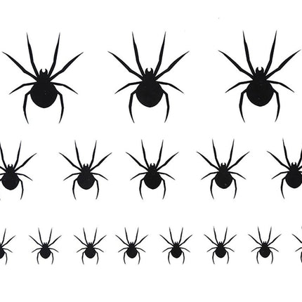 Halloween Nep Tattoos Spinnen van Fiestas Guirca koop je bij Partywinkel