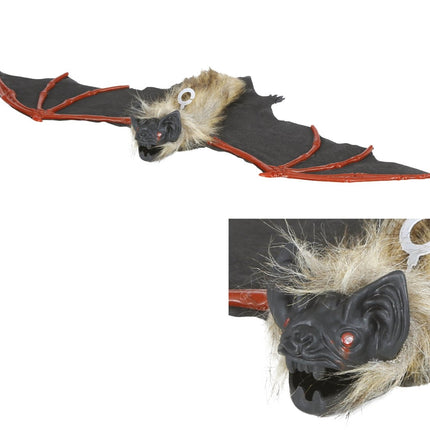 Halloween Nep Vleermuis 38cm van Fiestas Guirca koop je bij Partywinkel