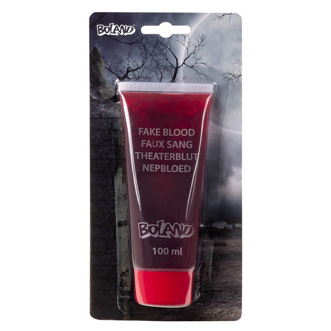 Halloween Nepbloed Tube 100ml van Boland koop je bij Partywinkel