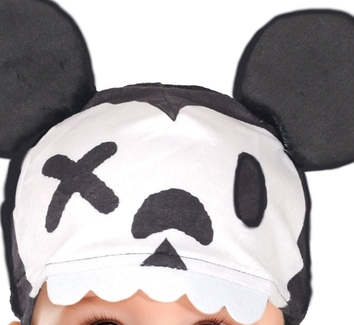 Halloween Onesie Baby Muizig Skelet van Fiestas Guirca koop je bij Partywinkel