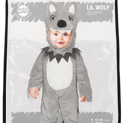 Halloween Onesie Baby Wolf van Fiestas Guirca koop je bij Partywinkel