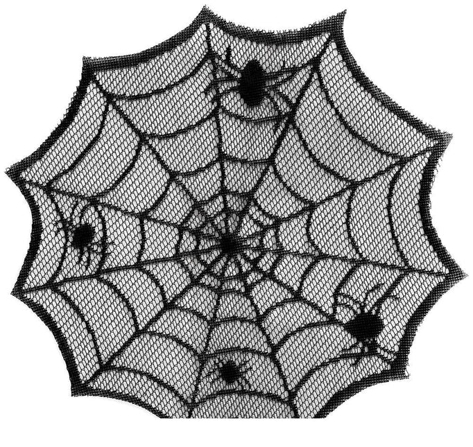 Halloween Placemats Spinnenweb 30cm - Partywinkel - 8434077268223