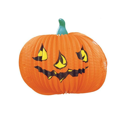 Halloween Pompoen Lampion 36cm - Partywinkel - 8712026745651