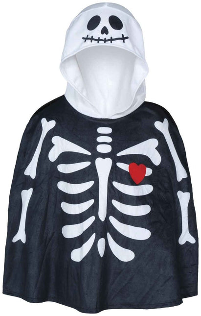 Halloween Poncho Baby Skelet van Fiestas Guirca koop je bij Partywinkel