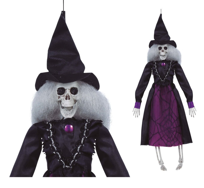 Halloween Pop Heks Skelet 40cm van Fiestas Guirca koop je bij Partywinkel