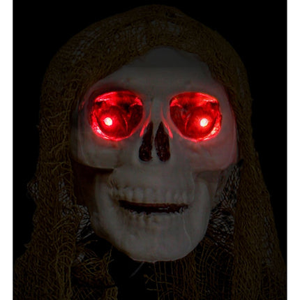 Halloween Pop Magere Hein Met Licht En Geluid 1,3m van Widmann koop je bij Partywinkel